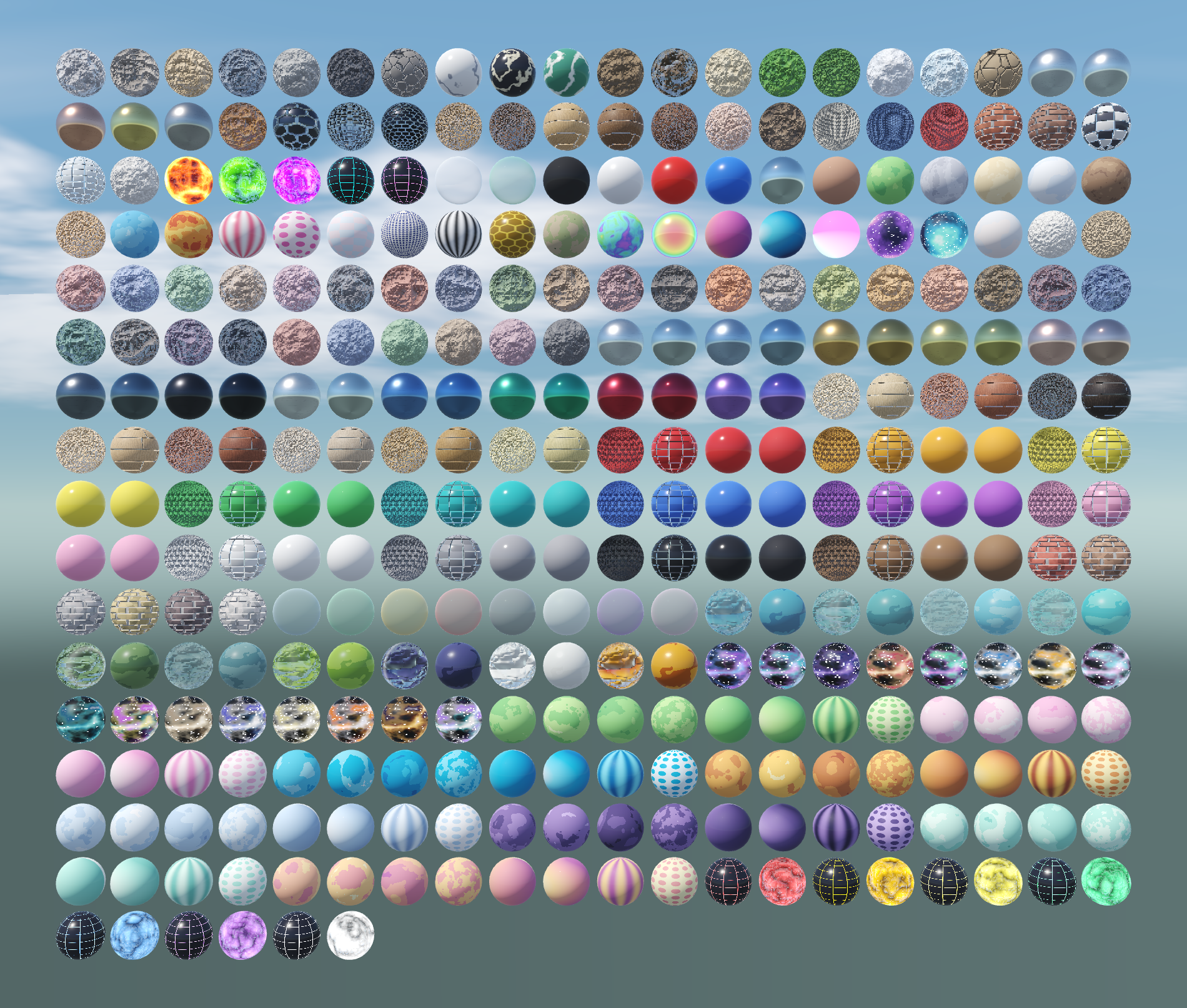 All materials