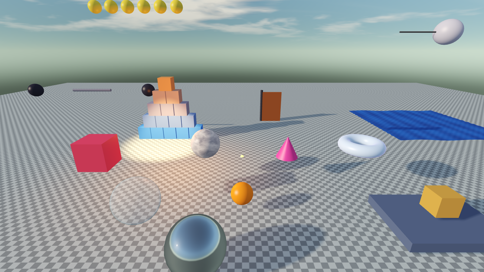 A scene from the Kvas demo project